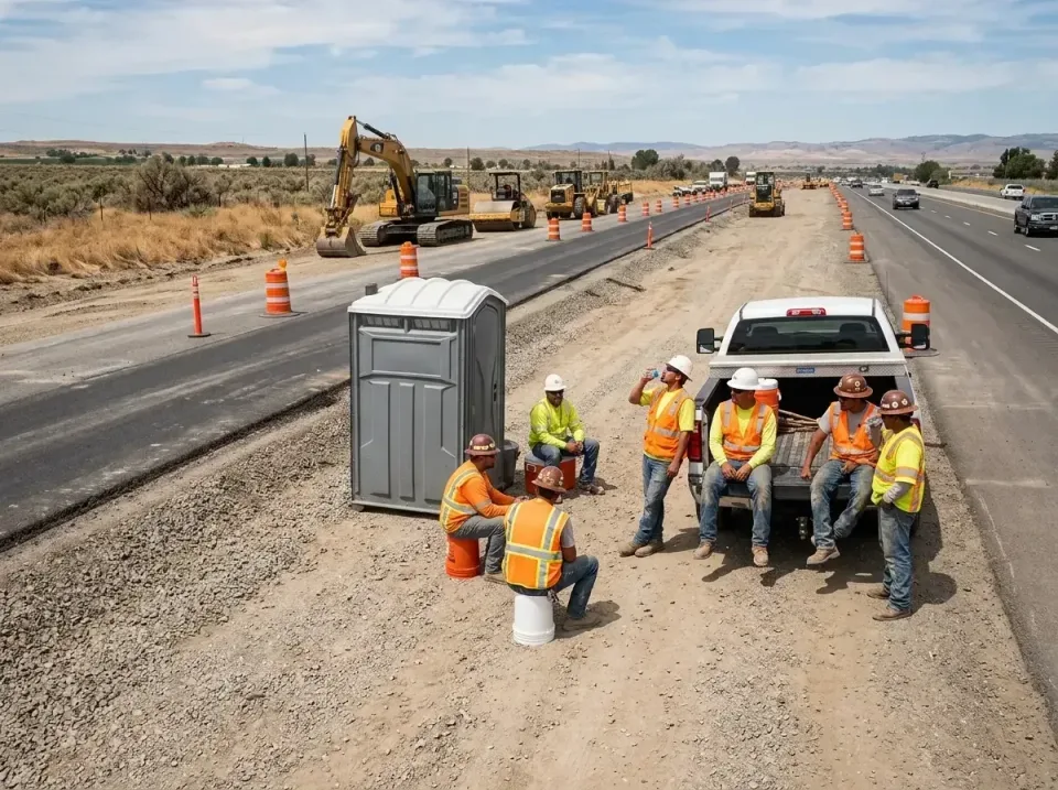 highway-road-construction-crew-007 — frequently asked questions, Porta Potty and Restroom Rentals in Singac, NJ